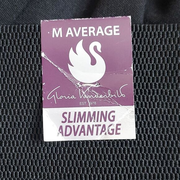 NWT Ladies Gloria Vanderbuilt Lucy Black Straight Slimming HI Waist Pants Medium - Picture 7 of 9